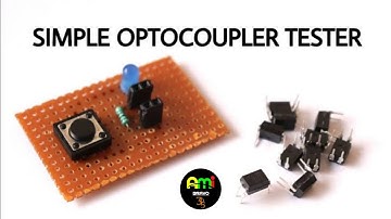 Simple Optocoupler Tester|DIY Optocoupler Tester|How to make Optocoupler Tester at home|Photocoupler