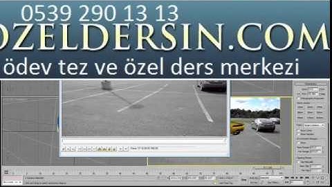 Using 3ds Max with MatchMover - Part 1 0539 290 13 13 | bitirme tezi