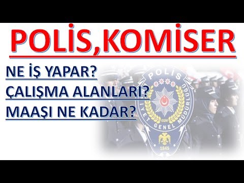 Video: Polis Memurunun Görevi Nedir