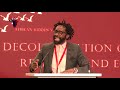 DJ Sbu - Decolonisation of Religion Culture & Economy at The 6th Annual Memorial Lecture