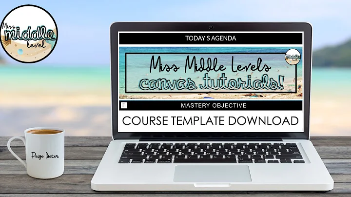 Course Template for Canvas Learning Management System (LMS)