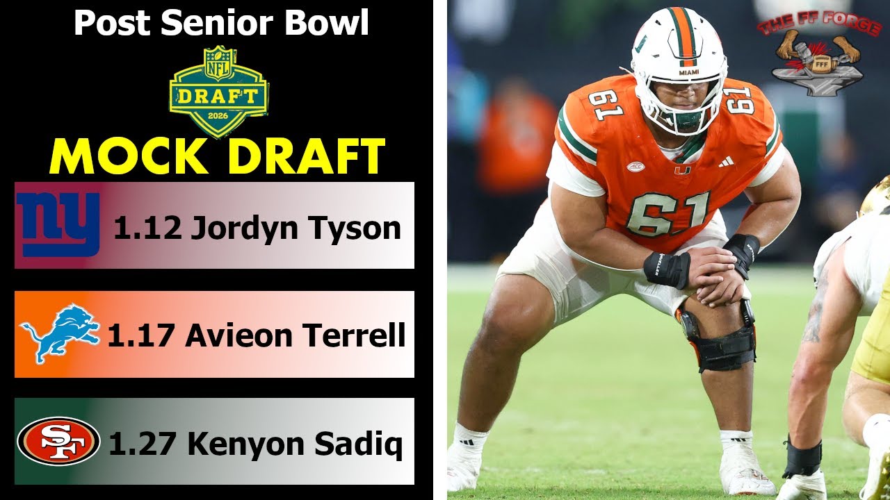 2026 NFL Mock Draft | Post-Senior Bowl
