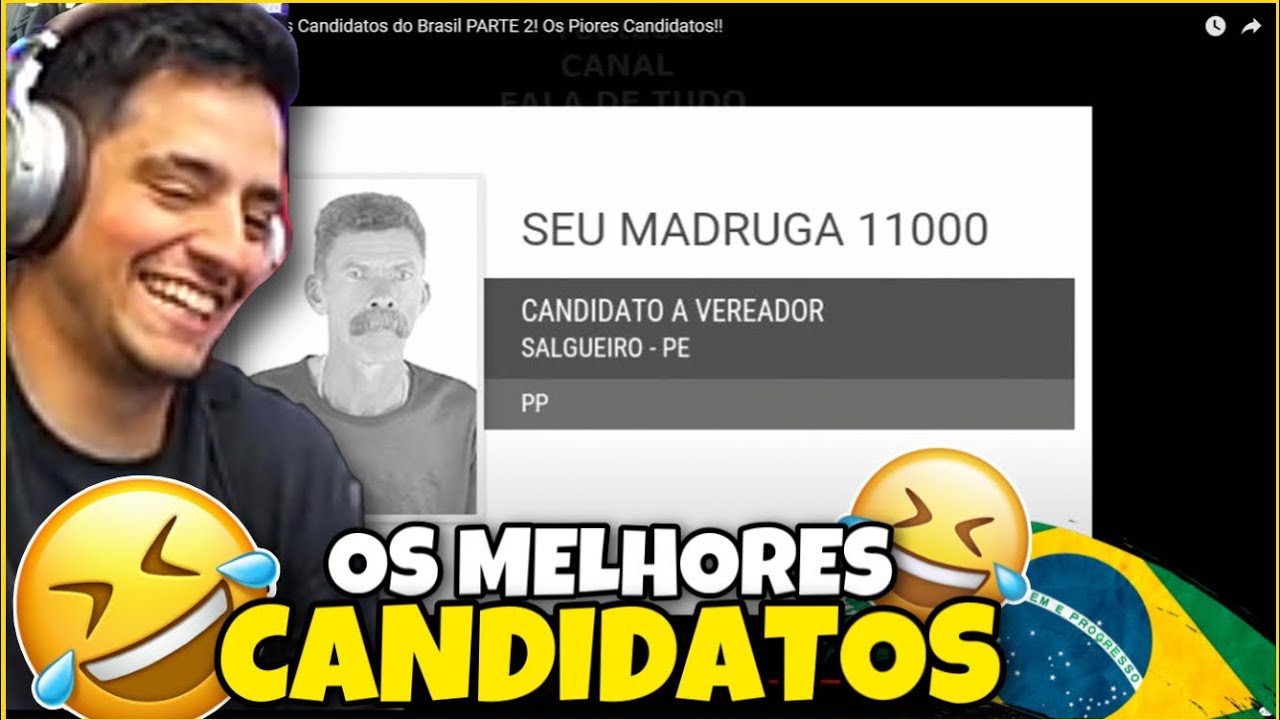 Coringa reagir aos piores candidatos nas eleições!!😂