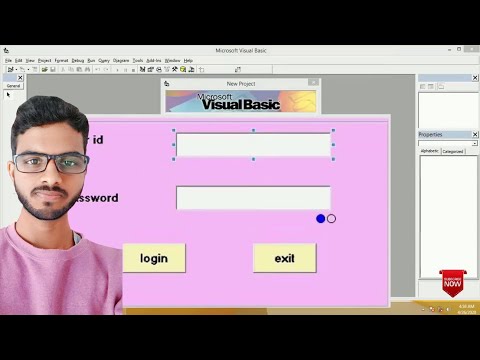 How To Create Login Form in visual basic 6.0/Student Login Form Using Visual Basic 6 0 in (part-5)