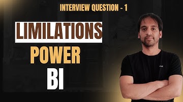 What are the Limitations of Power BI? - Power BI Interview Question Series - Q1