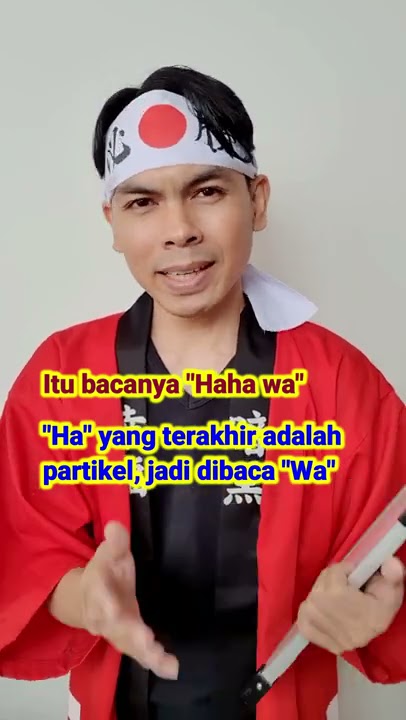 Huruf Hiragana 'HA' Dalam Bahasa Jepang #shorts