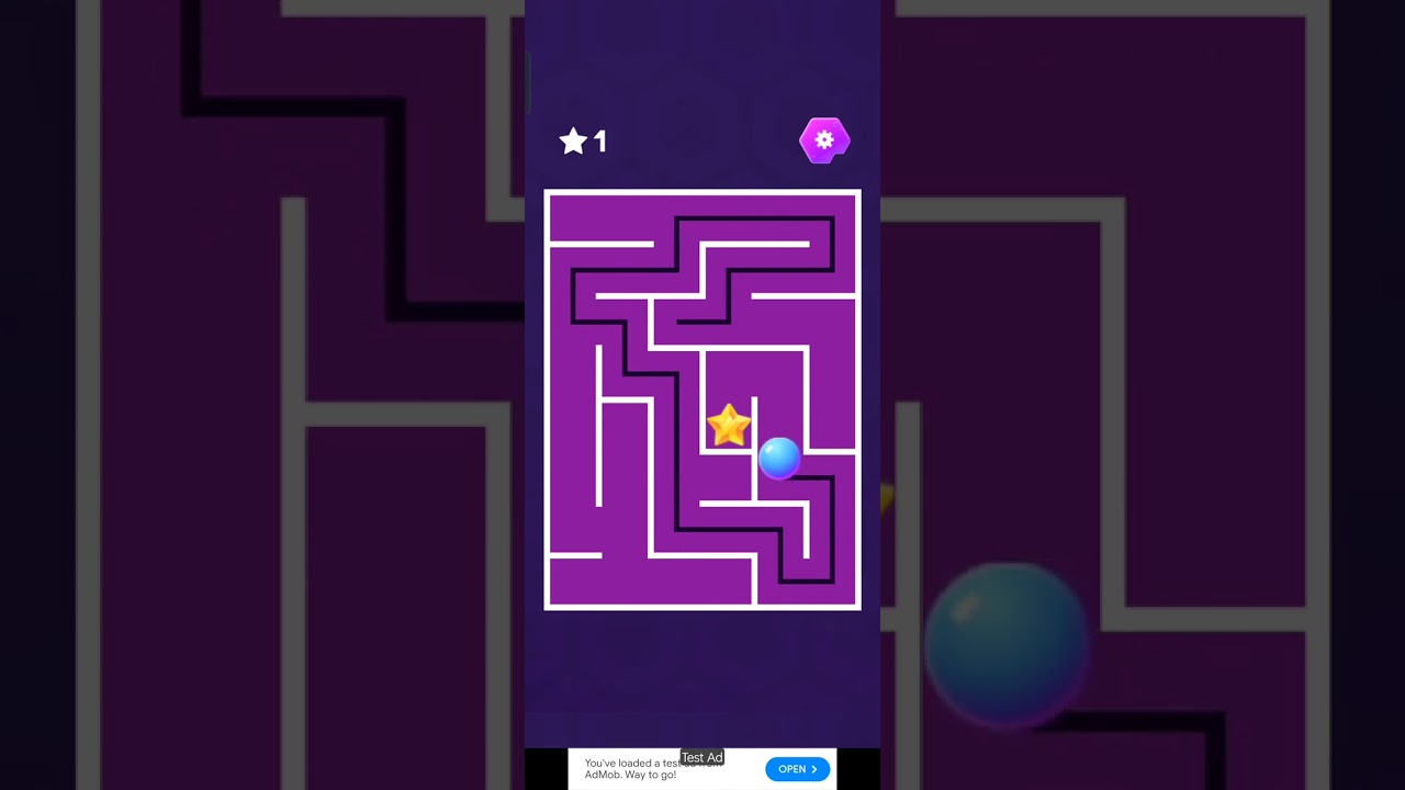 MAZE NEON (Admob + GDPR + Android Studio) v1.0