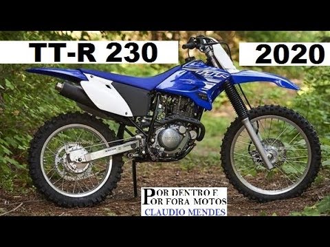 YAMAHA TT-R 230 2020 COM MUITOS DETALHES