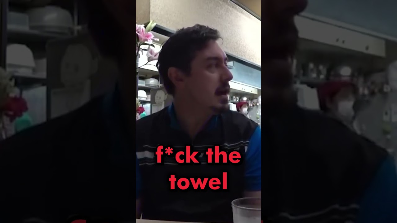 What's He Doing With That Towel!?