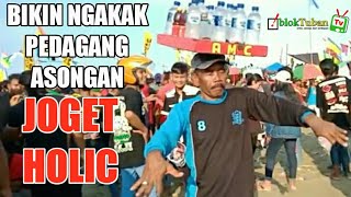 VIDEO LUCU: JOGET HOLIC PEDAGANG ASONGAN | NEW PALLAPA LIVE PALANG | blokTuban TV