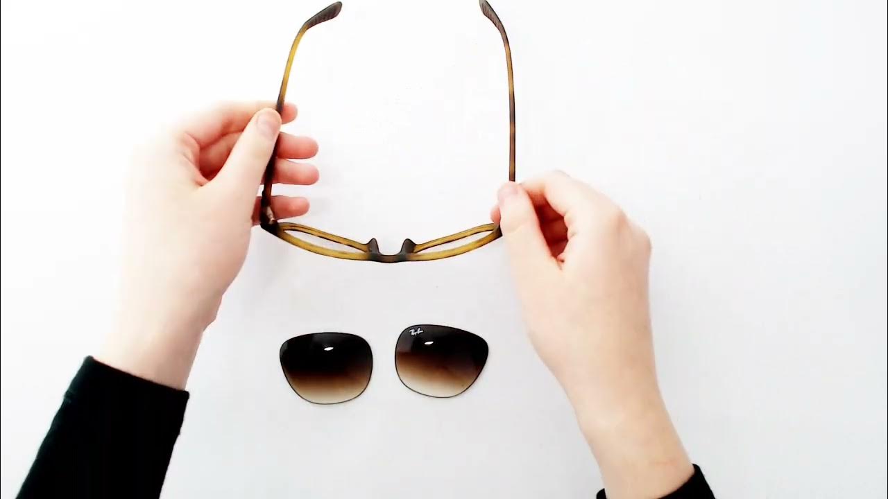 RAYBAN RB4291 58MM REPLACEMENT LENS INSTALLATION VIDEO FROM THE