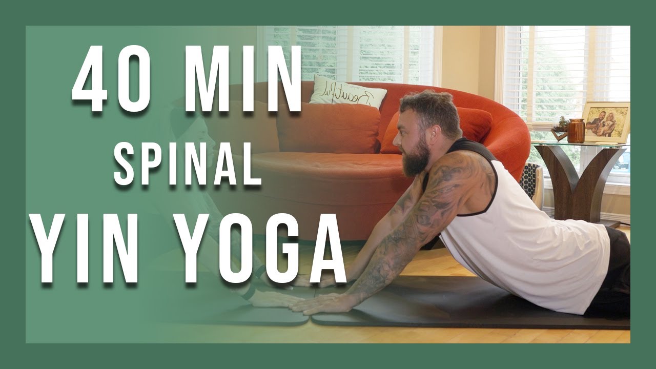 40 min Spinal Mobility Yin Yoga | INCREASE YOUR SPINE FLEXIBILITY ...