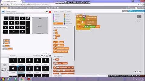 scratch hesap makinesi yapımı