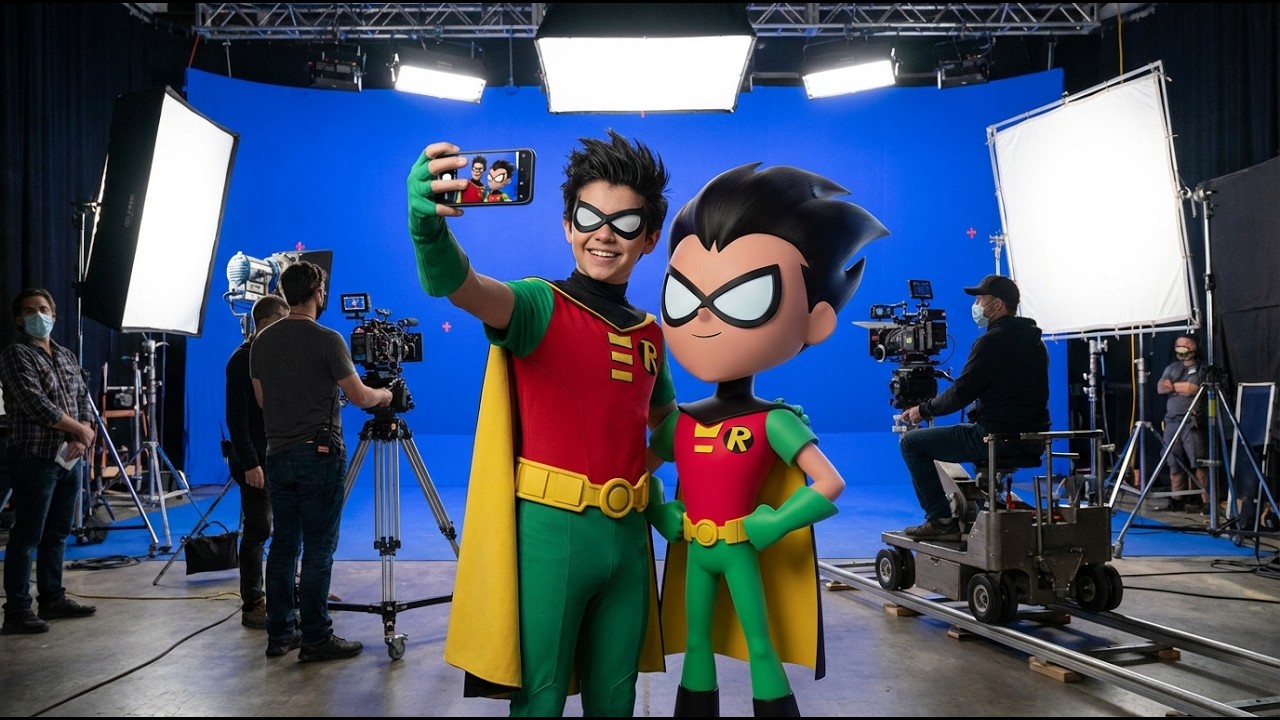 What If Teen Titans Go! Was Real?🎵(Robin, Starfire, Beast Boy, Raven, Cyborg & More)