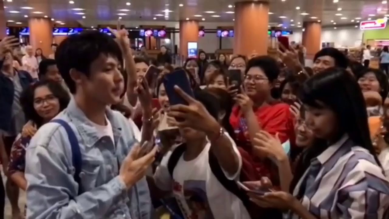 Mark Prin in Myanmar Airport 🇲🇲🇲🇲