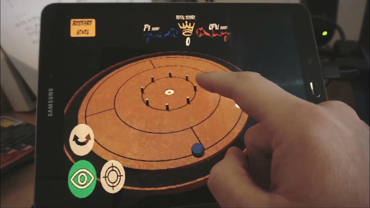 King of Crokinole GamePlay Teaser YouTube
