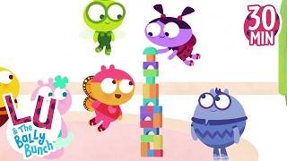 Let’s Build a Tower! | FULL EPISODE | Lu & The Bally Bunch | Scholastic Kids screenshot 2