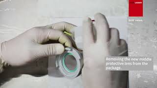 Dne Laser Cutting Head-Replacement Middle Protective Lens