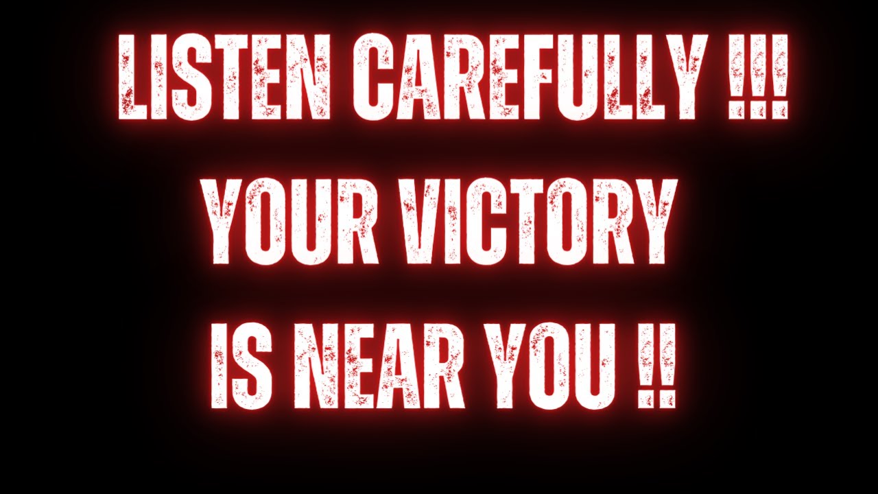 God Message:🛑 Listen Carefully " Your Victory is Near You !!👈 God message for you 