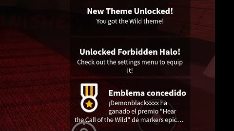 Roblox Find The Markers how to get Forbidden Halo + Wild Theme