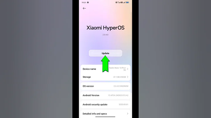 How To New Update Xiaomi HyperOs 😱 Redmi Note 13 Pro Plus Xiaomi HyperOs New Update #shorts