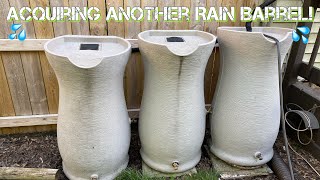 Adding an additional Good Ideas Impressions 50 Gallon Corsican Rain Saver : Garage Sale Site :Costco