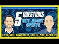 5 Questions NOT About Sports: living with Sports Hub coworkers, adult using pacifiers