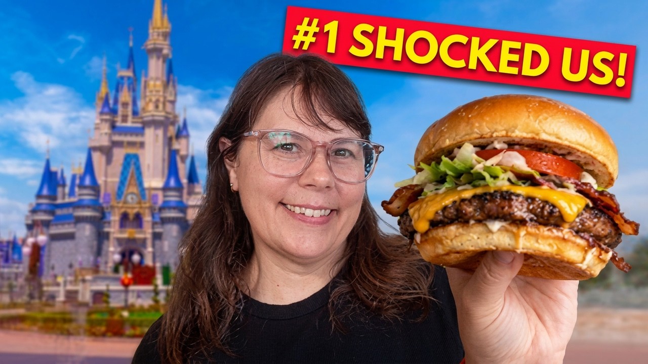 We Tried Every Burger at Disney World (This Is The Best One!)