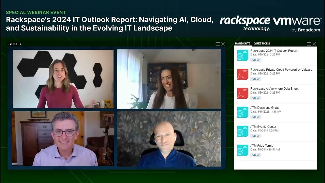 Rackspace's 2024 IT Outlook Report Navigating AI, Cloud, and