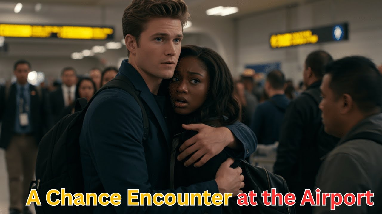 A Poor Black Lady Hugged The Wrong Man Billionaire At The Airport, And The Billionaire Fell For Her