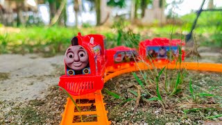 Assembling Thomas and Friends No. 1 Red Train Toy || Thomas Train Electric set, DIY
