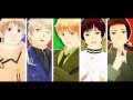 【APH/Hetalia/MMD】武斗Johnny(RUS/PRU/UK/JAP/CHN)