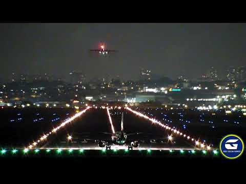 Decolagens noturnas no Aeroporto Internacional de São Paulo Guarulhos (SBGR)