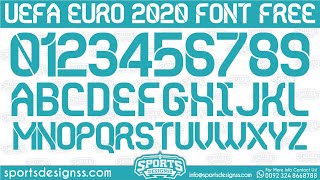 UEFA EURO 2020 Football Font Free Download by Sports Designss_Download UEFA EURO Font Google Drive