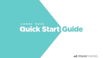Adobe Muse Quick Start Guide | Trailer Promo