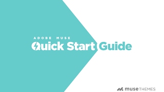Adobe Muse Quick Start Guide | Trailer Promo