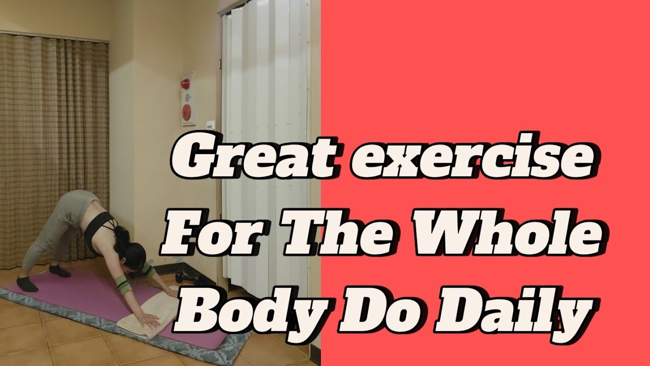 Langs Exercise Total body workout kahit ganitong exercise lang araw araw basta more ...