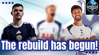 The rebuild has begun! Senesi & Robertson confirmed with Van Hecke close