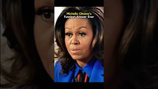 Michelle Obama funniest answers moments #funny #funnyvideo #talkshow #michelleobama