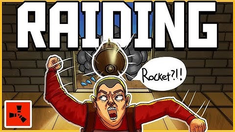 RUST - ROCKET RAIDING A LOADED COMPOUND TOWER PVP GAMEPLAY