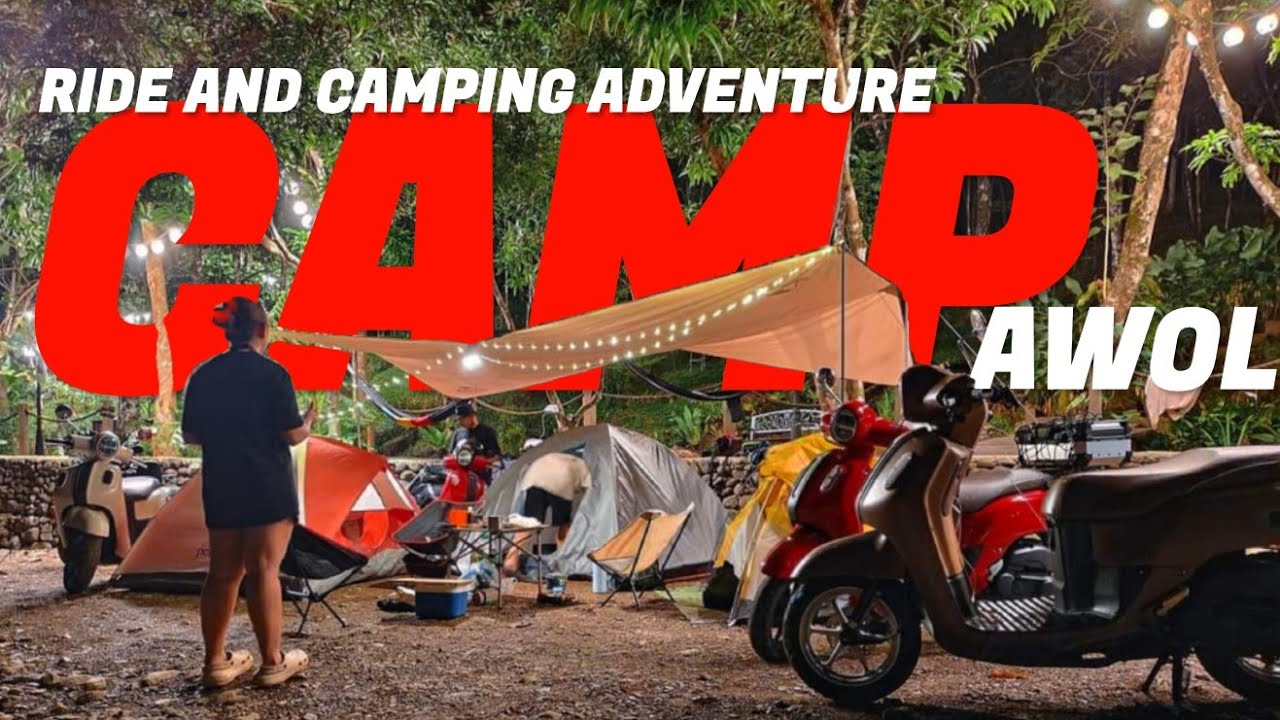 CAMP AWOL RIDE AND CAMPING ADVENTURE