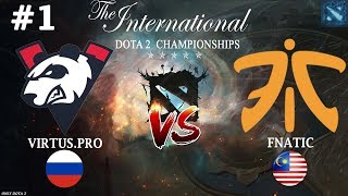 ВАЖНЕЙШИЙ МАТЧ ДЛЯ ВП! | Virtus.Pro vs Fnatic #1 The International 2019