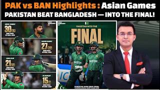 Pakistan vs Bangladesh semi final match complete highlights Asian Games 2026 today. screenshot 5