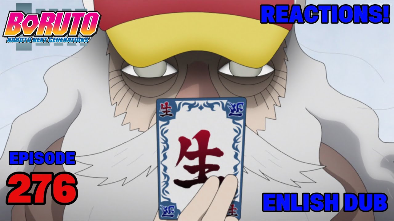 Boruto Episode 276 ENGLISH DUB - Reactions