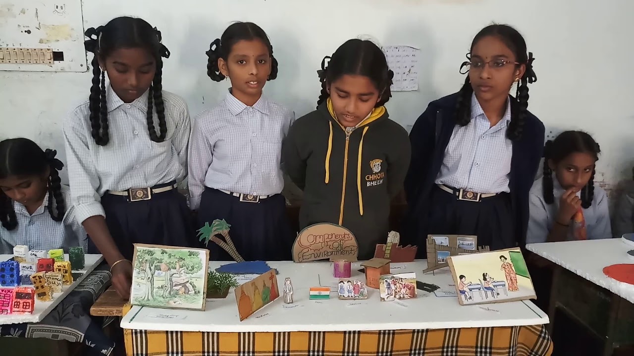 S.St exhibition in Jnv VISAKHAPATNAM by class by class 7b - YouTube