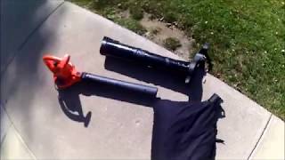 How to assemble and disassemble the BLACK+DECKER® 3 in 1 Backpack Blower  Vacuum blower tube 