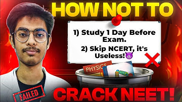 6 Common mistakes of a NEET Aspirant 🔥‼️This will cost your selection 😞‼️
