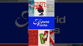 Browse Hybrid Fonts on Creative Market 🔀