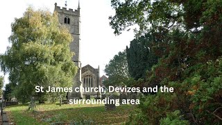 St James church, Devizes and the surrounding area