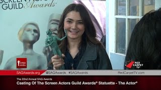 Casting Of The Screen Actors Guild Awards Statuette - The Actor
